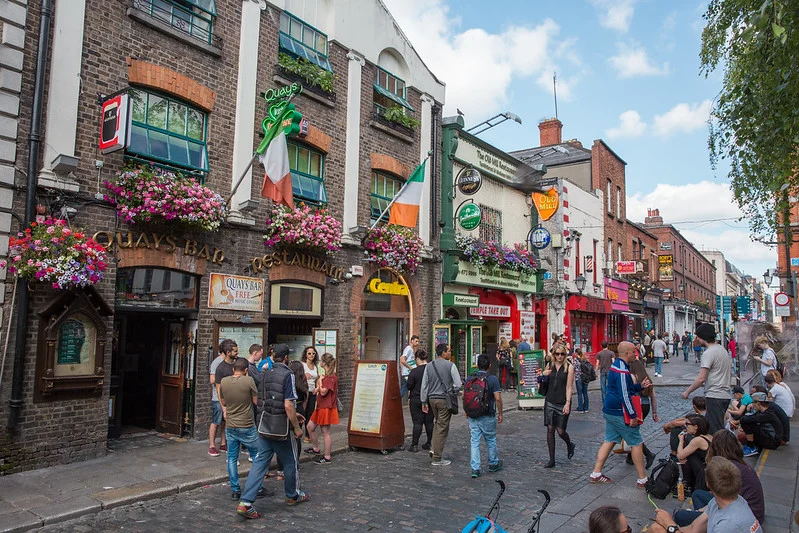 Vue de Dublin, Irlande