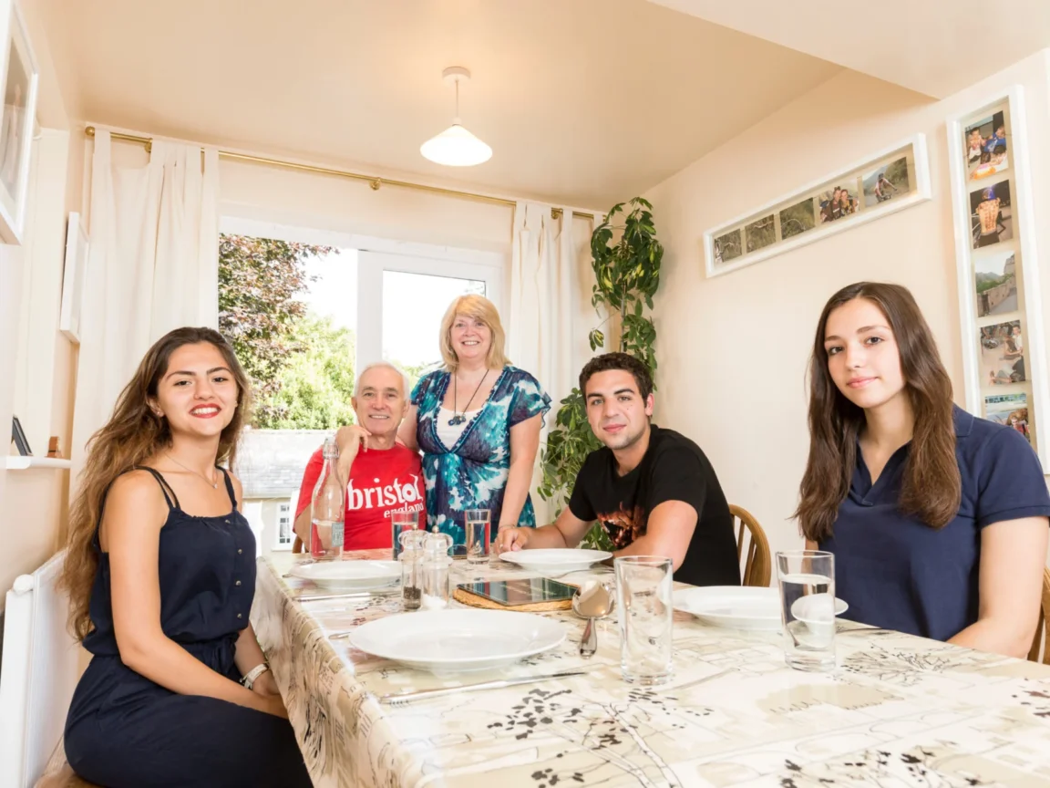 Chambre en famille d'accueil, séjour linguistique à Bristol, Angleterre