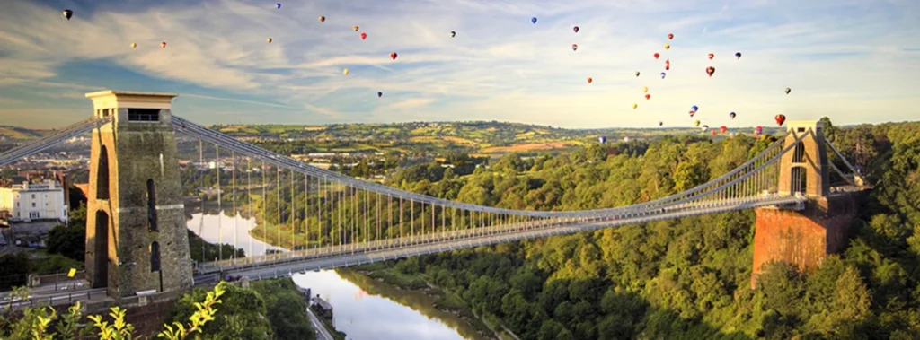 Vue de Bristol, Angleterre