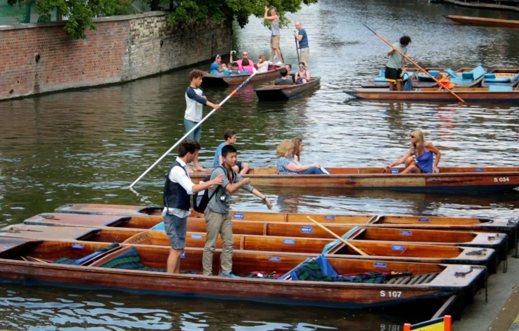 Vue de Cambridge, Angleterre