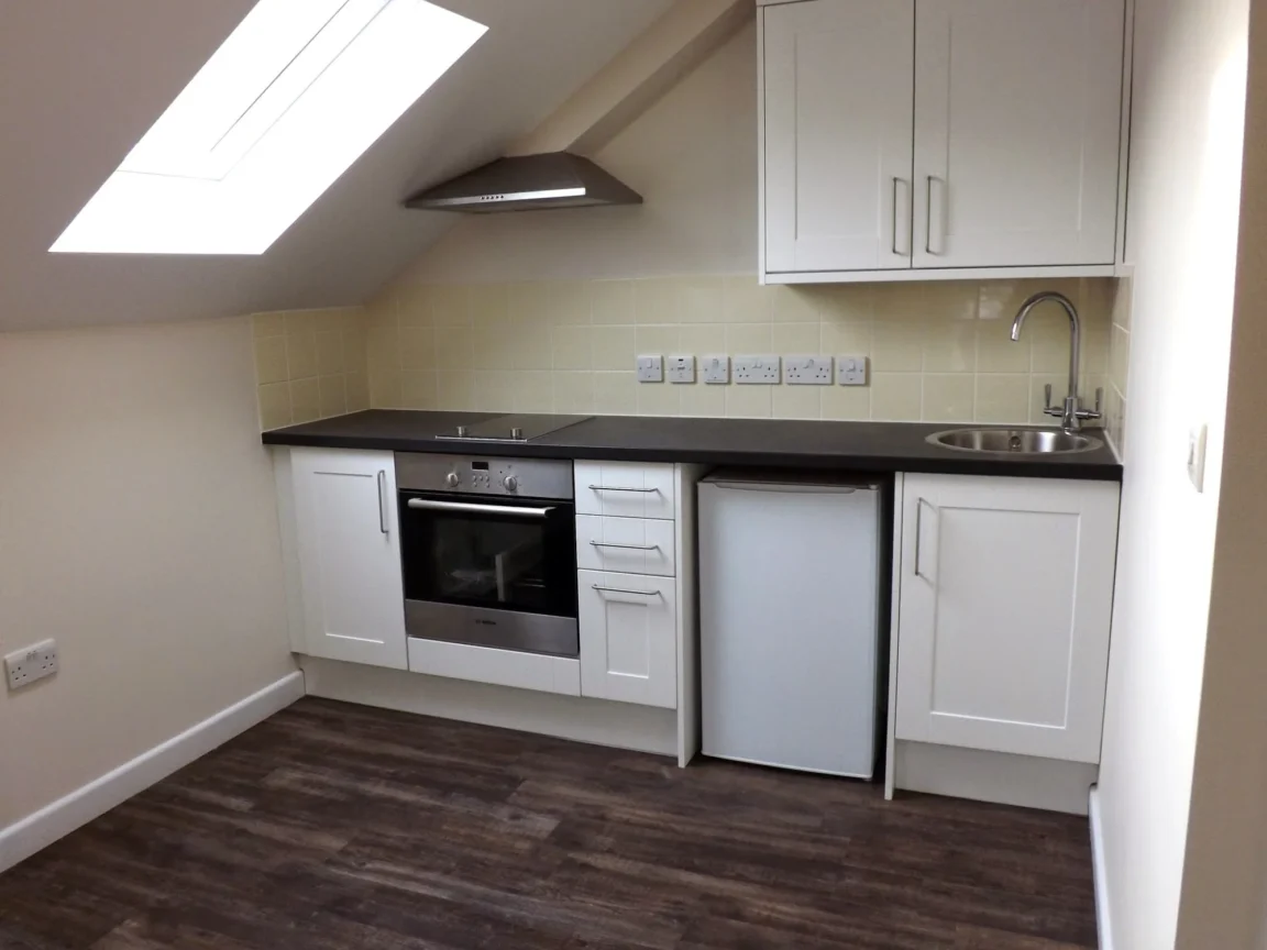 Cuisine partagée du logement étudiant, séjour linguistique à Cambridge, Angleterre
