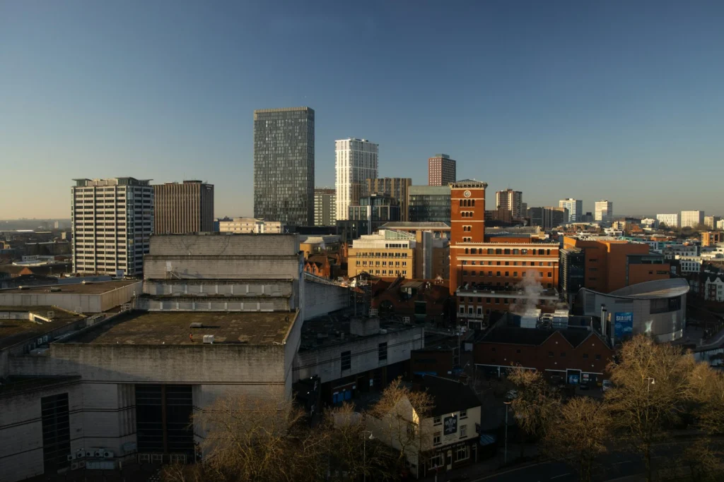 Vue de Birmingham