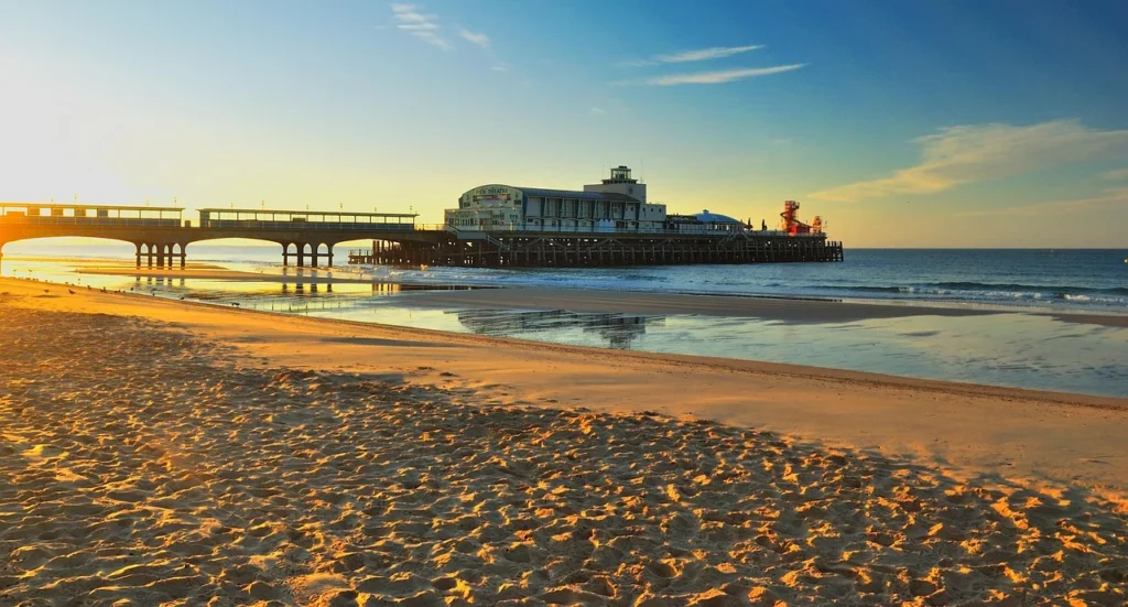 Vue de Bournemouth, Angleterre