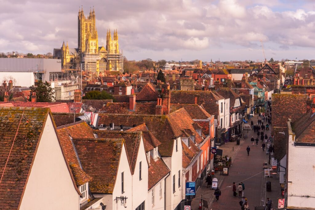 Vue de Canterbury
