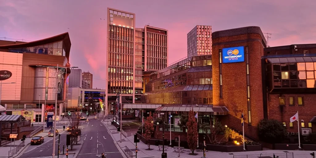 Vue de Cardiff, Pays de Galles
