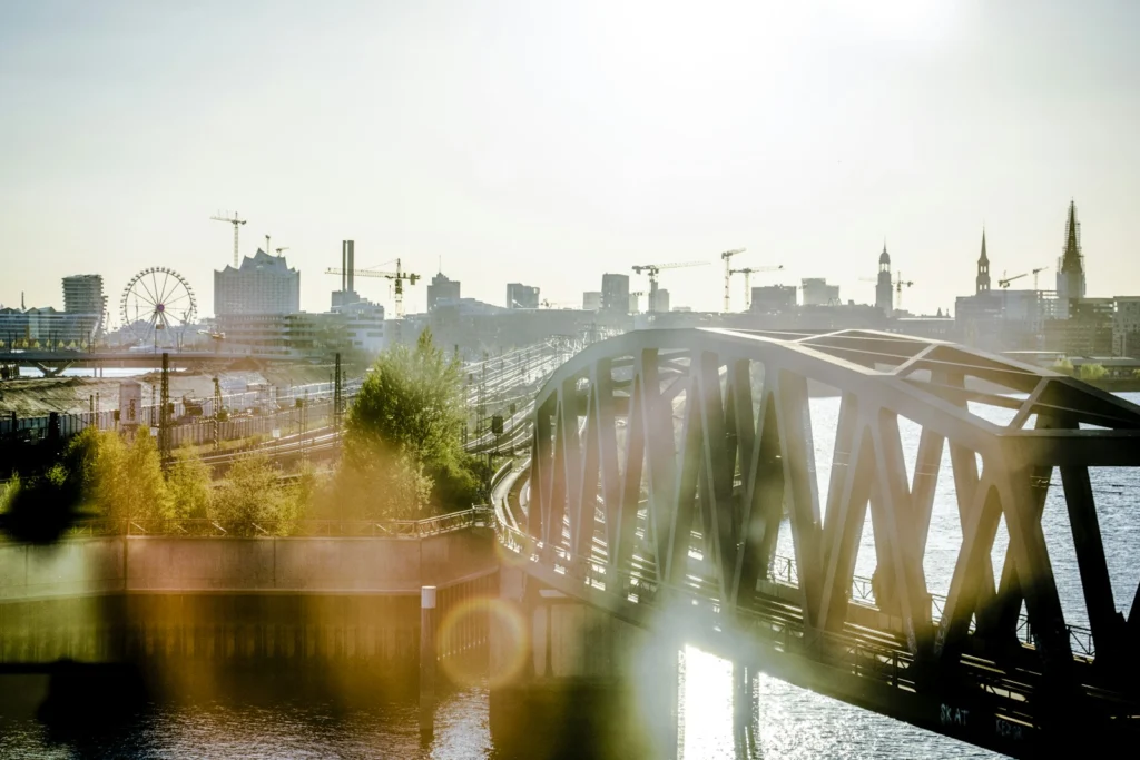 Vue de Hambourg