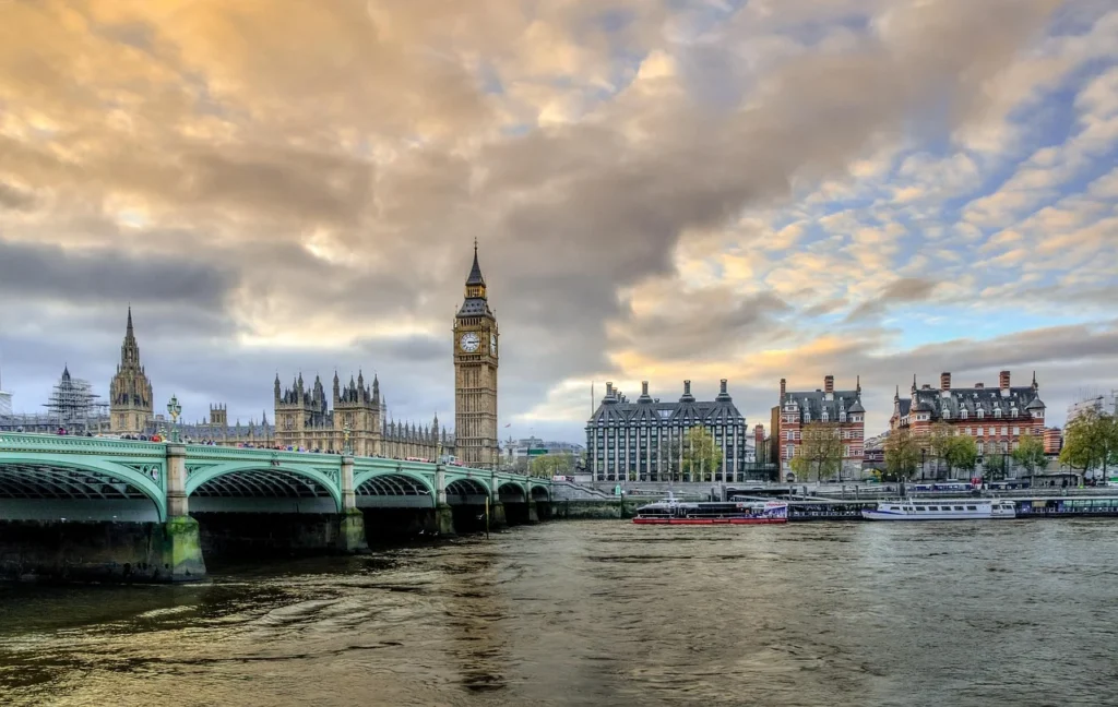 Vue de Londres, Angleterre