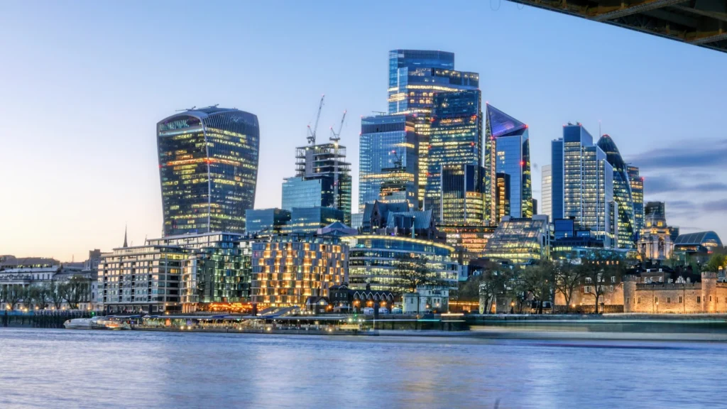 Vue de Londres