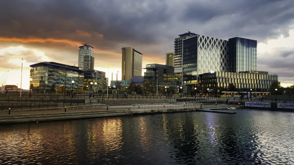 Vue de Manchester