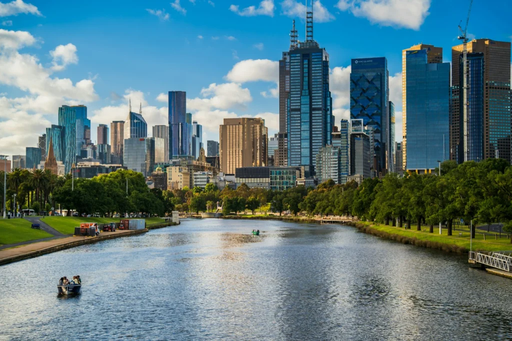 Vue de Melbourne
