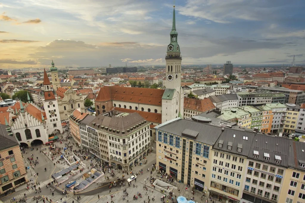 Vue de Munich, Allemagne