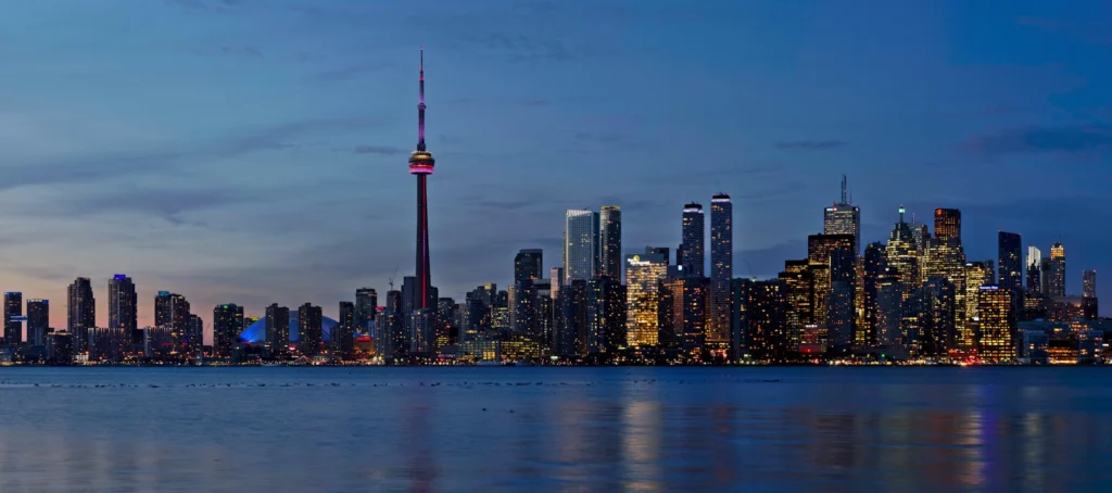 Vue de Toronto