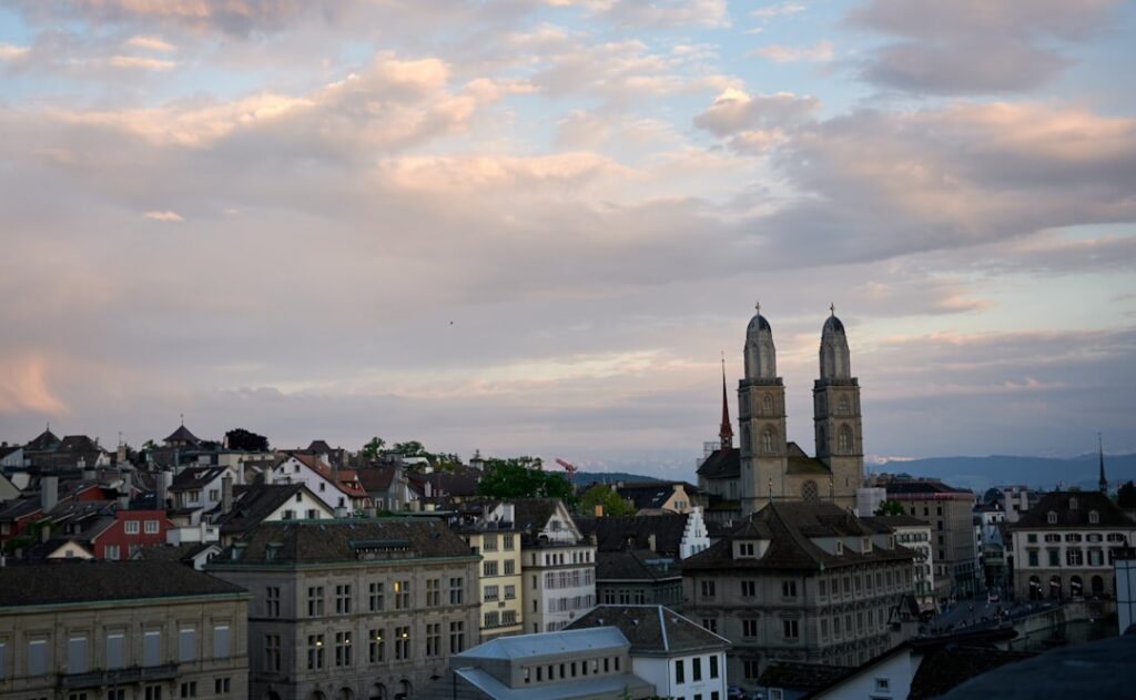 Vue de Zurich