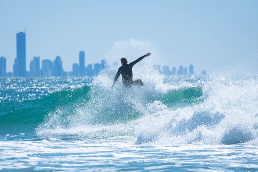 Une rue de Surfers Paradise