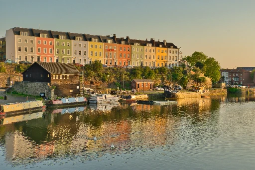 Une rue de Bristol