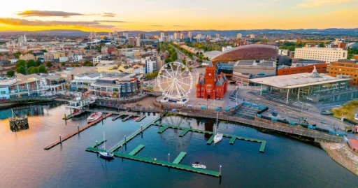 Vue d'ensemble de Cardiff