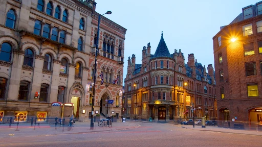 Une rue de Manchester