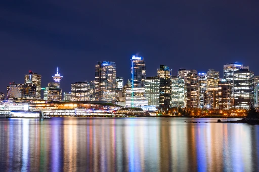 Une rue de Vancouver